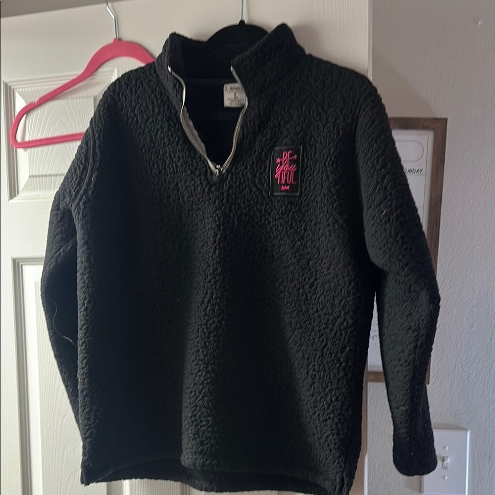 Women’s Black Sherpa Jacket